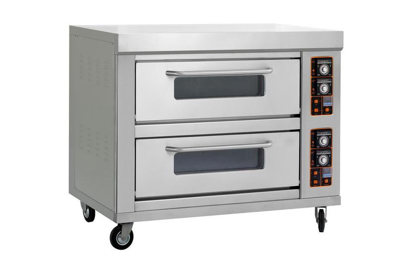 Deck Oven - 2 Deck 6 Tray Gas Oven