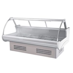 Meat Display Curved Glass Fridge 1.8M CTQ