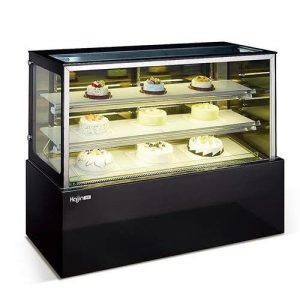 Cake Display Fridge 1.5M Square Glass