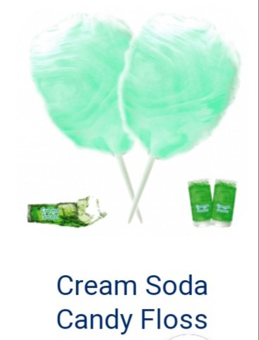 Candy Floss Sugar Cream Soda 500grams
