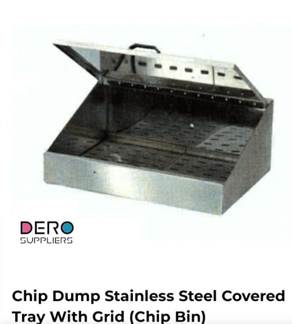 Insulator Chip Bin With Draining Grids