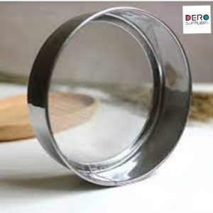 15cm Flour Sieve Silver