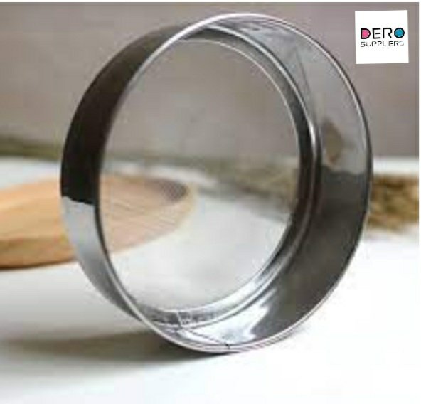 15cm Flour Sieve Silver