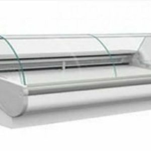 Meat Display Curved Glass 2.4M CTQ