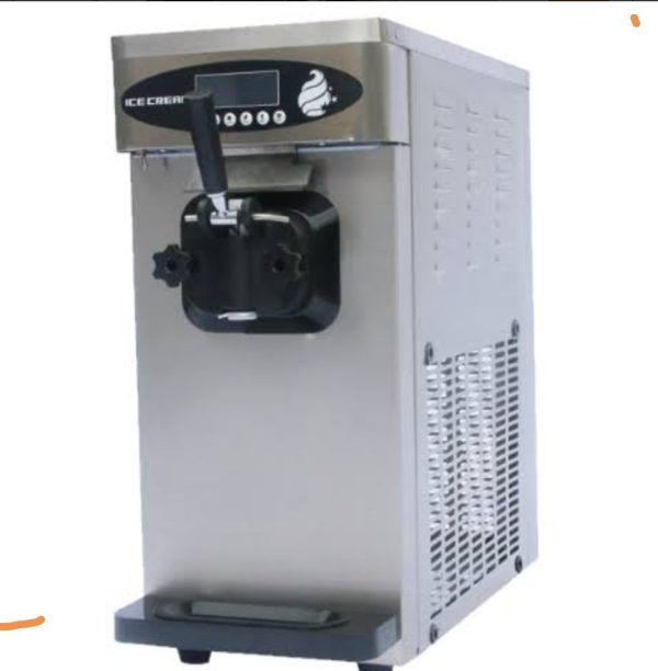 1 Flavour Table Top Ice Cream Machine Plus Free Soft Serve Mix