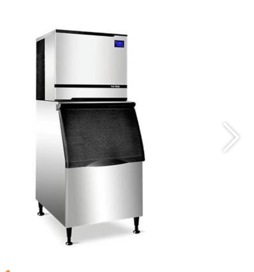 500kg Ice Machine with Bin