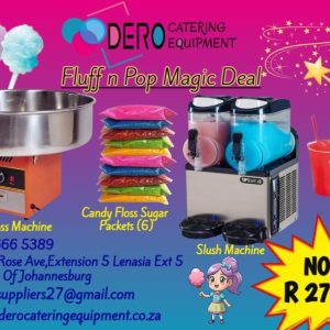 Candy Floss And Double Slush Combo Deal